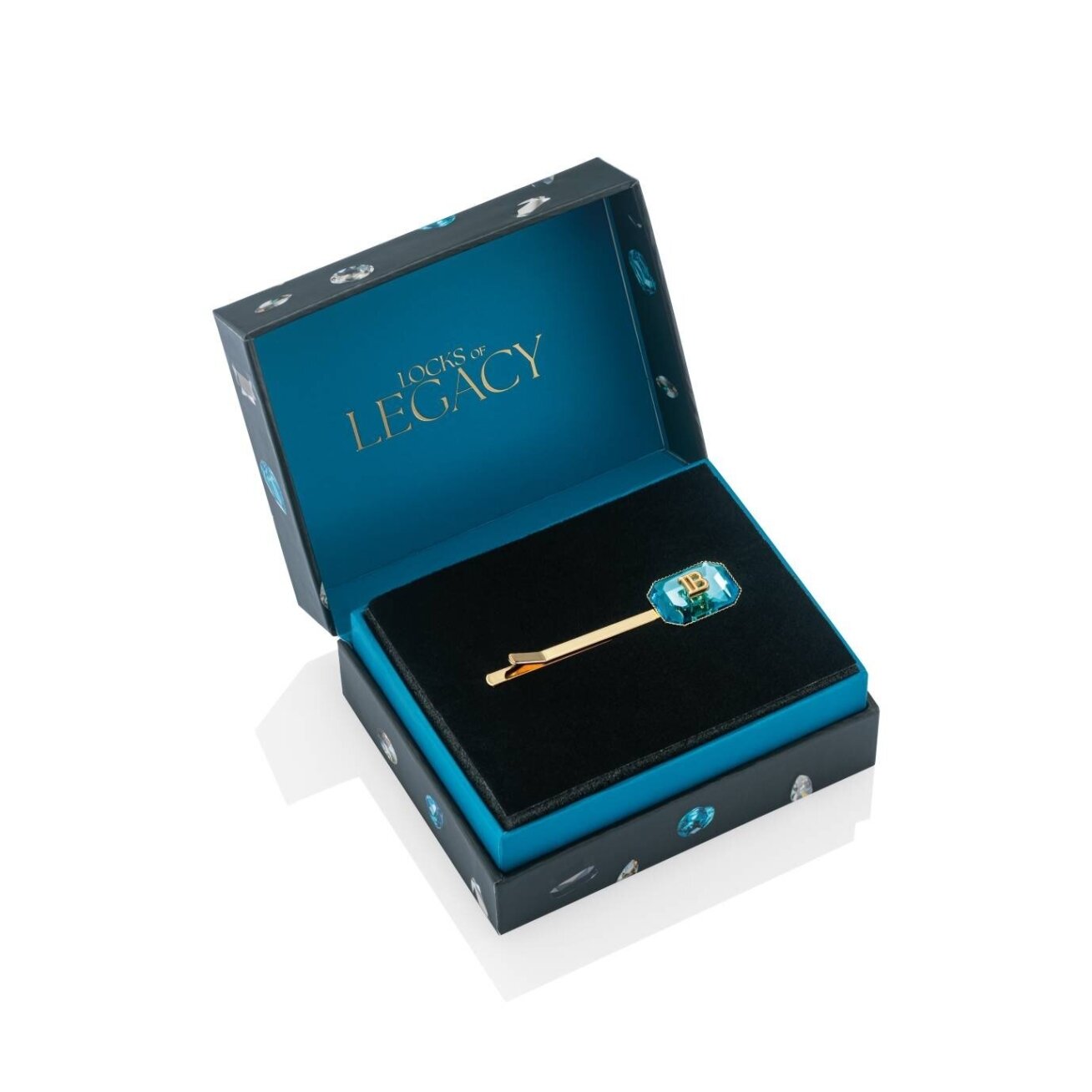 BALMAIN HAIR LIMITED EDITION Locks of Legacy 18K auksu dengtas plaukų segtukas su kristalu / Crystal Hair Pin 1 BALMAIN HAIR LIMITED EDITION Locks of Legacy 18K auksu dengtas plaukų segtukas su kristalu / Crystal Hair Pin 1