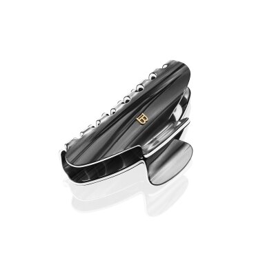 BALMAIN HAIR LIMITED EDITION Locks of Legacy plaukų segtukas / Pince à Cheveux Midnight Black Medium BALMAIN HAIR LIMITED EDITION Locks of Legacy plaukų segtukas / Pince à Cheveux Midnight Black Medium