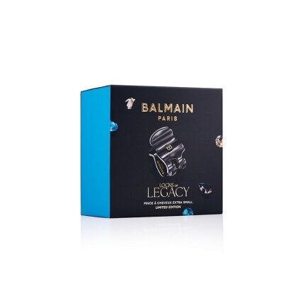 BALMAIN HAIR LIMITED EDITION Locks of Legacy plaukų segtukas / Pince à Cheveux Midnight Black Extra Small 2 BALMAIN HAIR LIMITED EDITION Locks of Legacy plaukų segtukas / Pince à Cheveux Midnight Black Extra Small 2