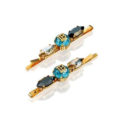 BALMAIN HAIR LIMITED EDITION Locks of Legacy plaukų segtukų duetas / Midnight Black Legacy Slides Duo BALMAIN HAIR LIMITED EDITION Locks of Legacy plaukų segtukų duetas / Midnight Black Legacy Slides Duo