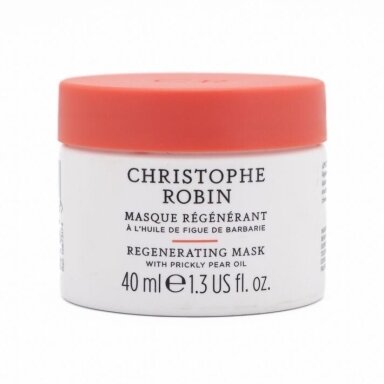 Christophe Robin REGENERATING plaukų atstatomoji kaukė su opuncijų aliejumi, 40 ml Christophe Robin REGENERATING plaukų atstatomoji kaukė su opuncijų aliejumi, 40 ml