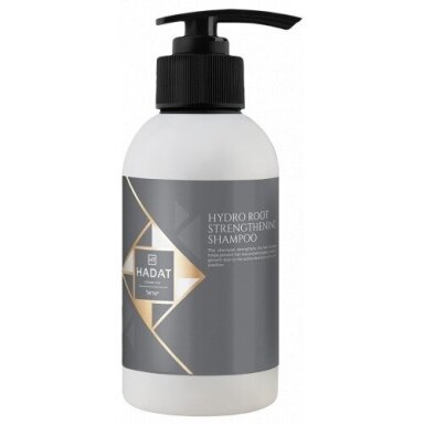 Hadat Cosmetics Hydro Root Strengthening stiprinantis plaukus šampūnas, 250ml Hadat Cosmetics Hydro Root Strengthening stiprinantis plaukus šampūnas, 250ml