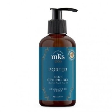MKS ECO Porter vyriška plaukų želė, 236 ml MKS ECO Porter vyriška plaukų želė, 236 ml