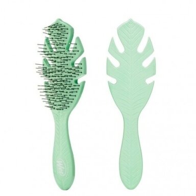 Plaukų šepetys WetBrush Go Green Detangler Green Plaukų šepetys WetBrush Go Green Detangler Green