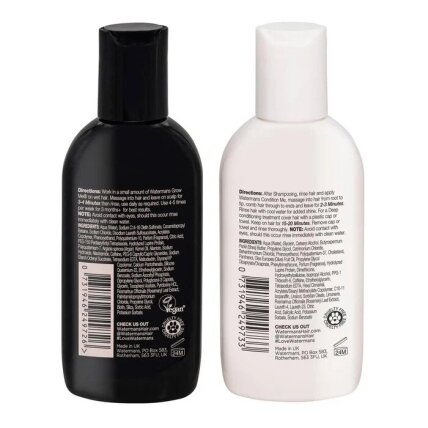 Watermans rinkinys – Grow Me® šampūnas (75 ml) + Condition Me® kondicionierius (75 ml) 1 Watermans rinkinys – Grow Me® šampūnas (75 ml) + Condition Me® kondicionierius (75 ml) 1